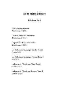 Vers un même horizon