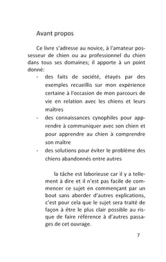 Plaidoyer pour le chien