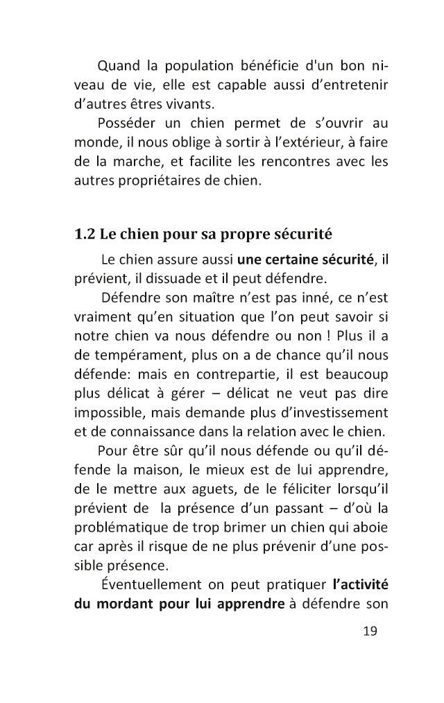 Plaidoyer pour le chien