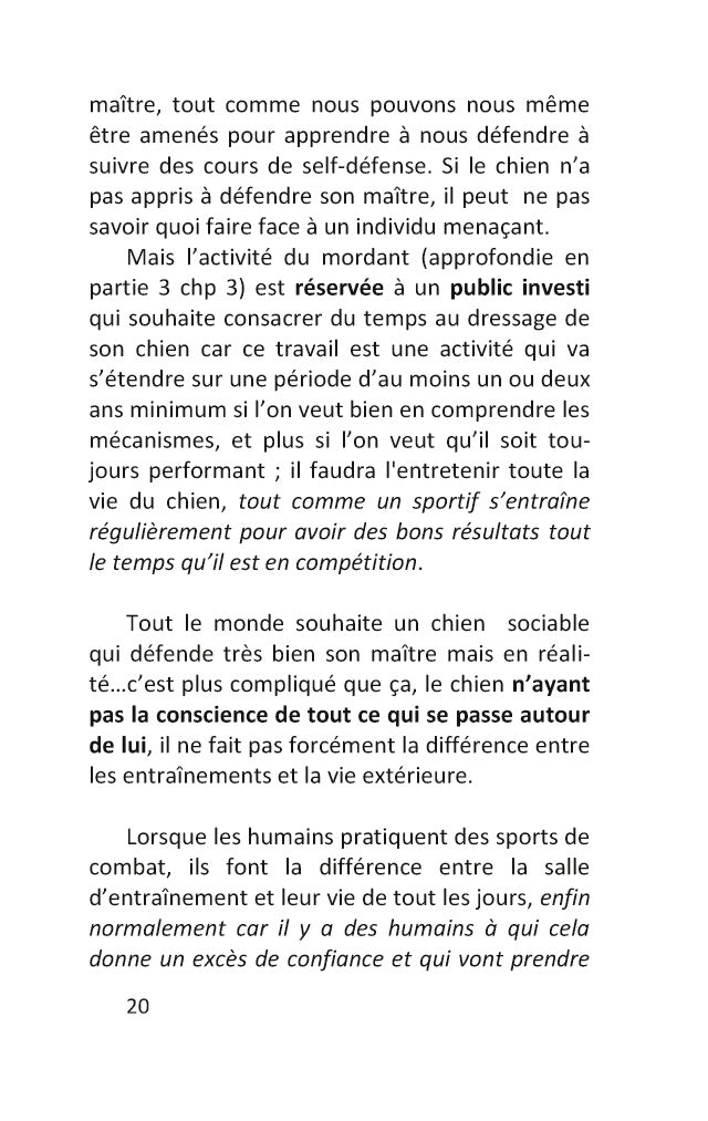 Plaidoyer pour le chien