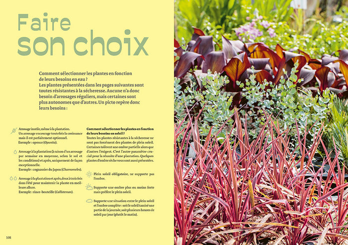 Pas d'eau au jardin, et alors ?