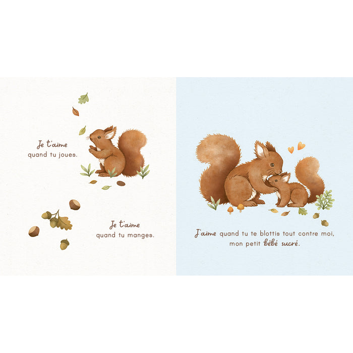 Je t'aime bébé - Bisous du matin