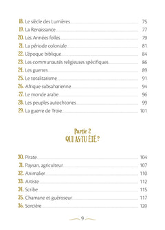 Réminiscence de vies antérieures - Cartes oracle