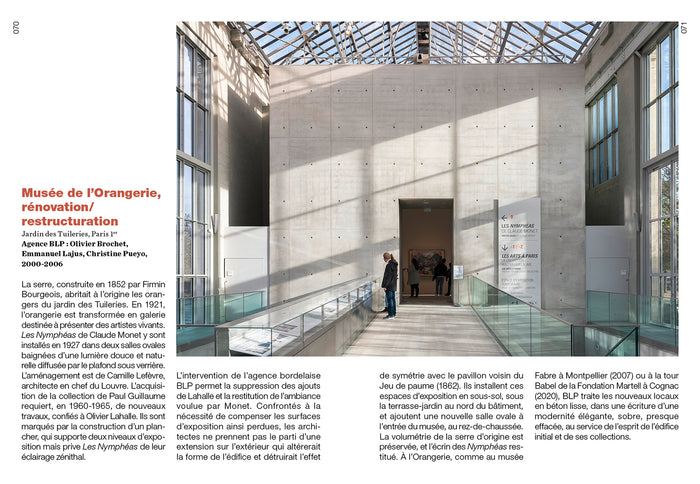 Architectures contemporaines de 1990 à nos jours Paris et environs - 100 bâtiments remarquables