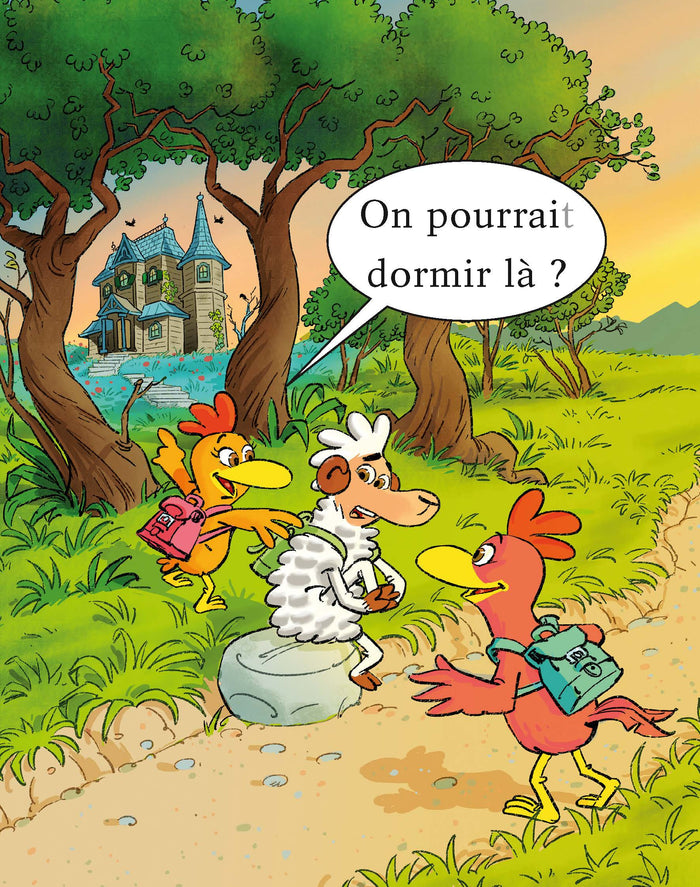Les P'tites Poules et le manoir hanté