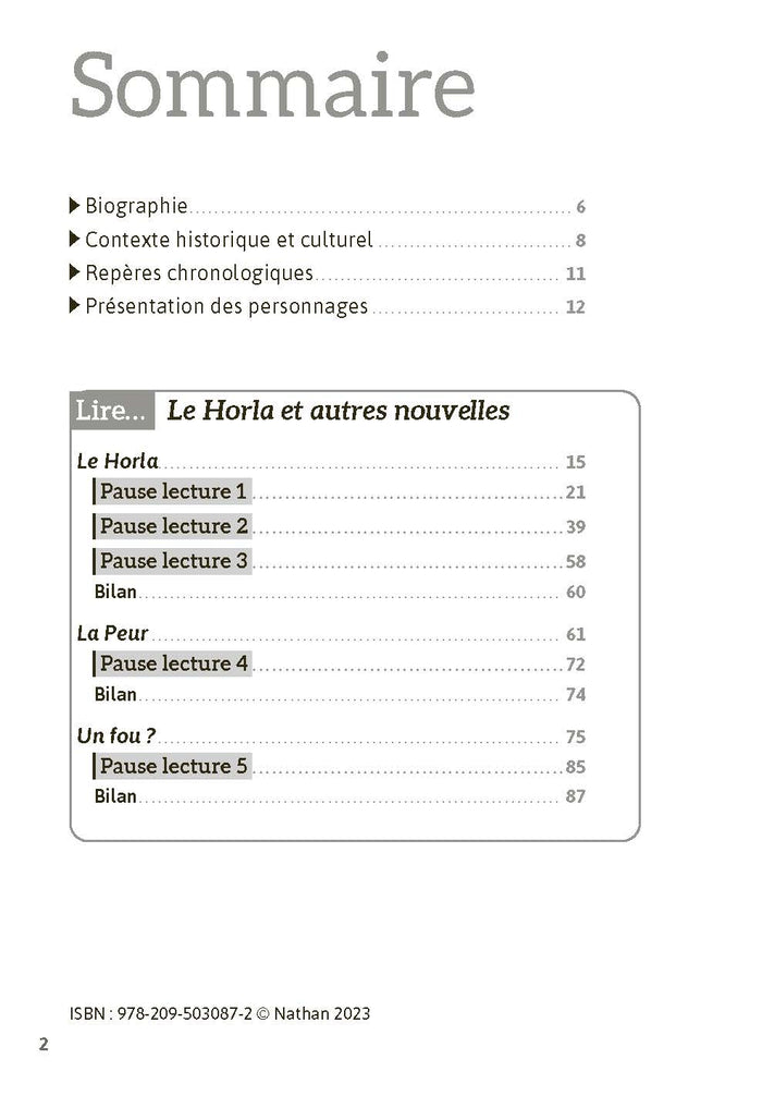 Le Horla - La peur - Un fou ?