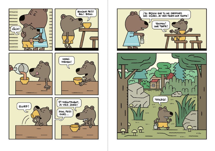 La suite incroyable des aventures de Boucle d'or et les trois ours