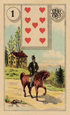Grand tableau Lenormand cartes oracles