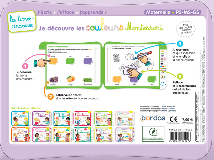 Je découvre les couleurs Montessori