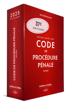 Code de procédure pénale 2025 annoté
