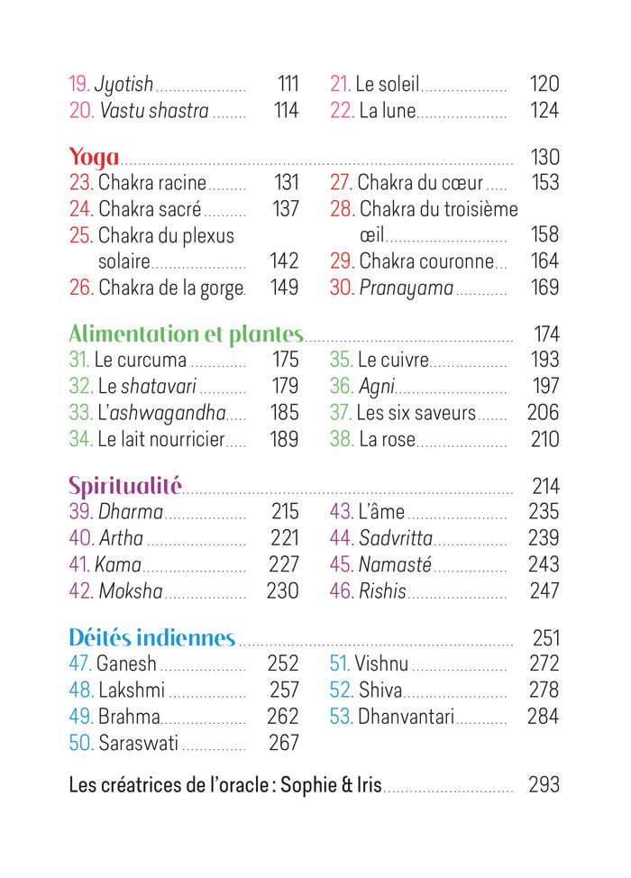 L'Oracle de l'Ayurvéda