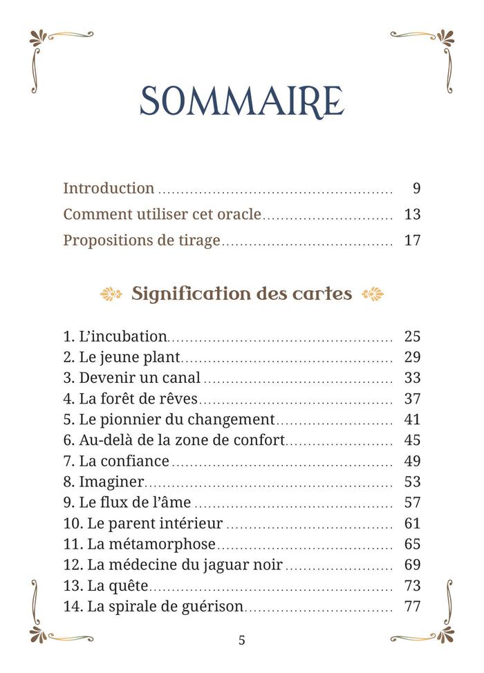 L'oracle de l'essence sacrée