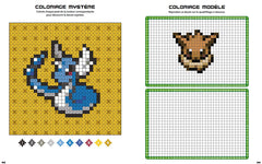Pokémon – Coloriages pixels