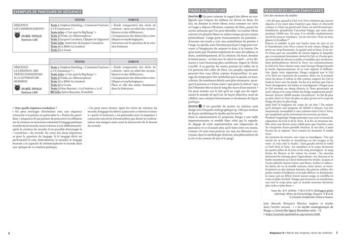Des mots et des rêves - Français 6e - 2025 - Livre du professeur