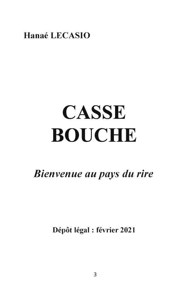 Bienvenue au pays du rire