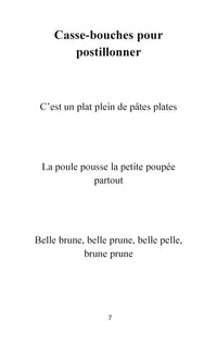 CASSE BOUCHE