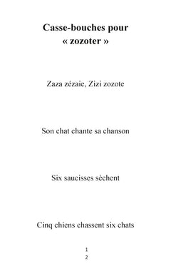 CASSE BOUCHE