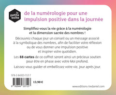 La petite boîte de la numérologie pour une impulsion positive dans ma journée