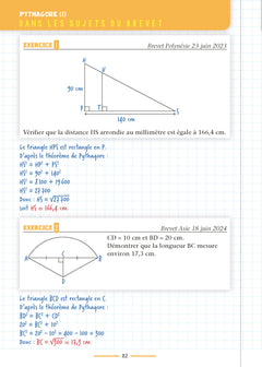 Cartonne au brevet avec bossetesmaths.com ! Fiches Maths 3e