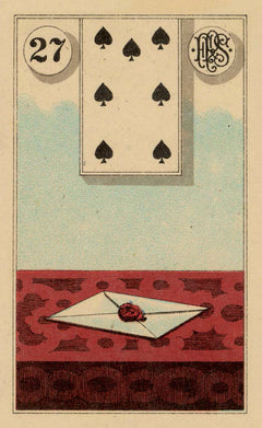 Grand tableau Lenormand cartes oracles