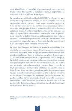 Les cultures à l'école