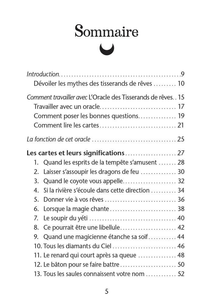 L'oracle des tisserands de rêves