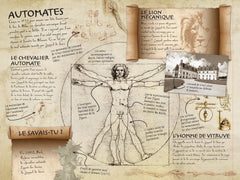 Détache... et crée les inventions de Léonard de Vinci