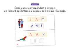 La classe de Moscaia - Mon cahier ardoise - J'écris des mots
