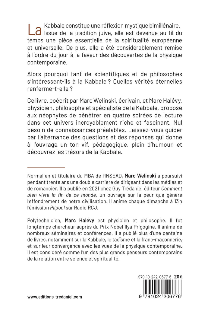 Les trésors de la kabbale - Une initiation en quatre soirées à une tradition mystique universelle