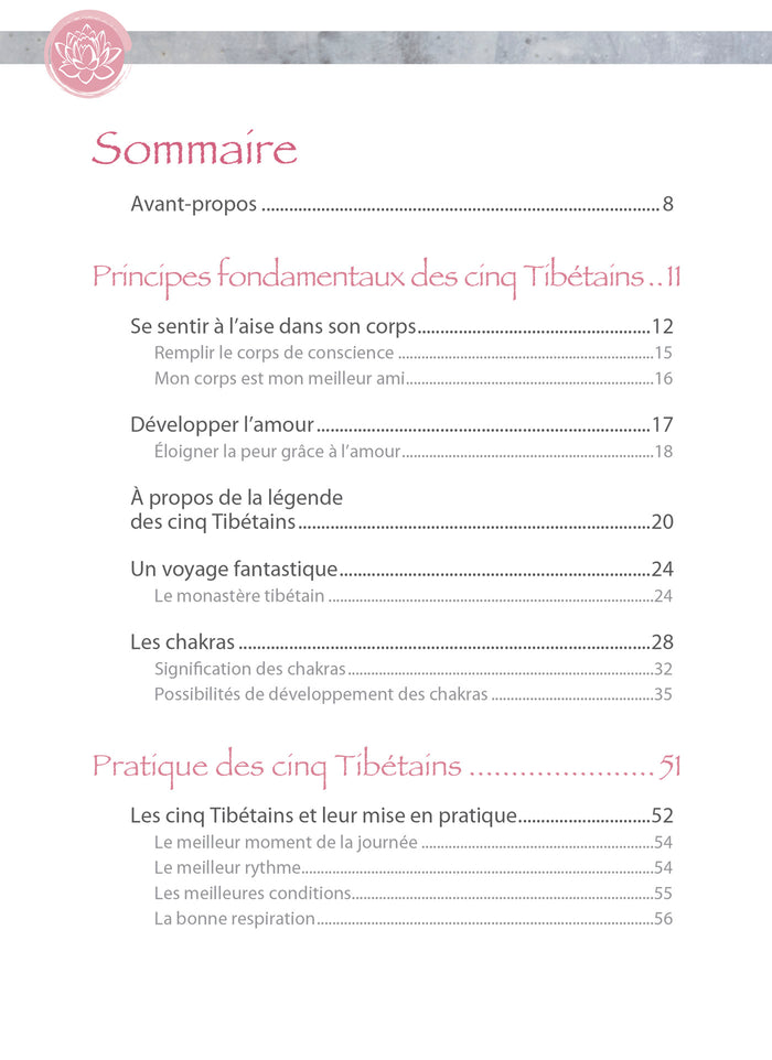 Le pouvoir des 5 tibétains