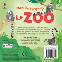 Le zoo - Mon livre pop-up - dès 3 ans