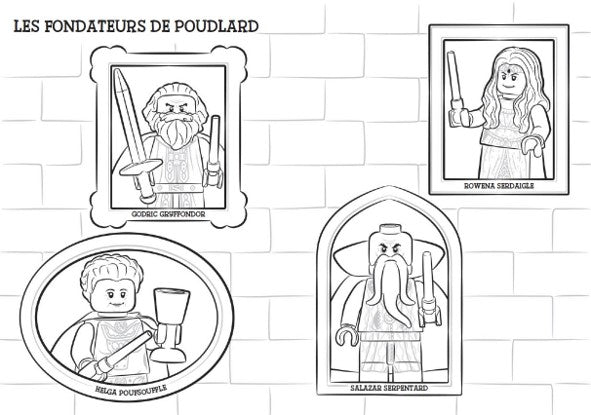 Mes coloriages Harry Potter