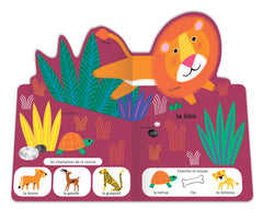 Pop Pop Pop : Mon imagier Pop-up des animaux sauvages