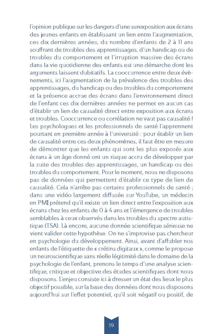 Les enfants et les écrans