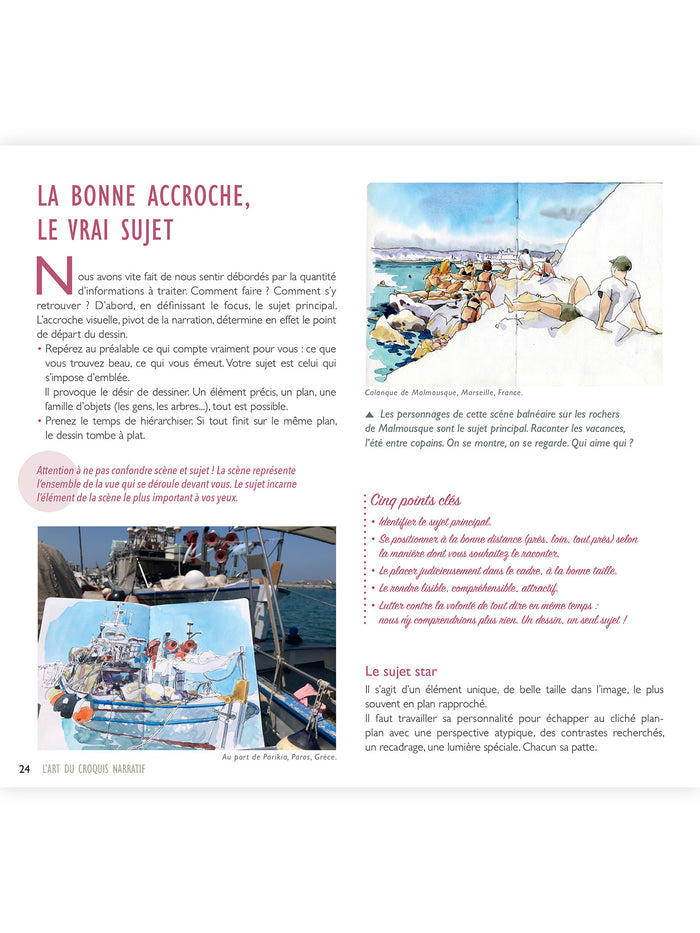 L'art du croquis narratif - Raconter une histoire par le dessin