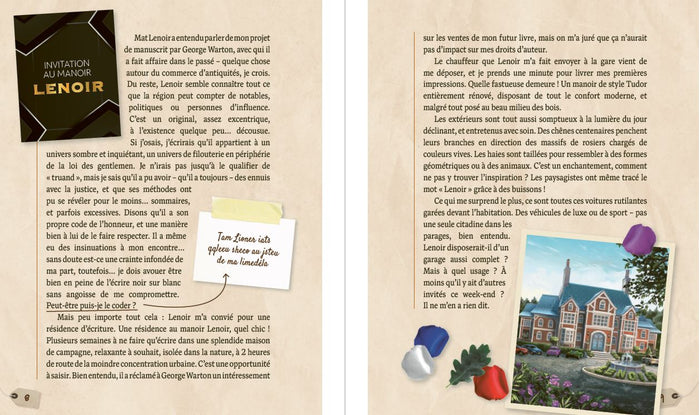 Cluedo - Le carnet d'enquête du colonel Moutarde