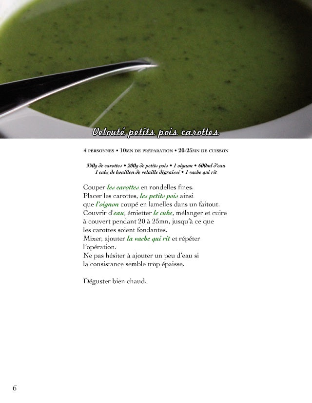 Carnet de recettes d'une blogueuse au régime