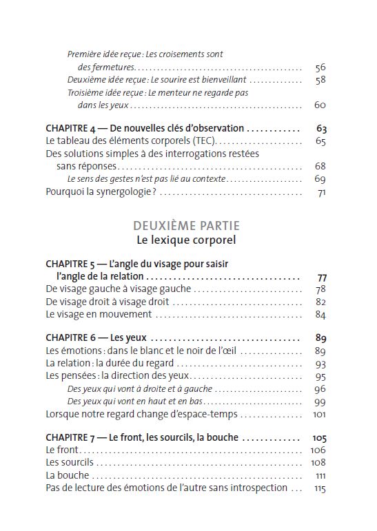 Le grand livre de la synergologie - Décoder le langage corporel pour mieux comprendre l'autre