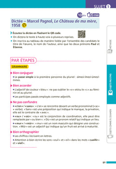 Annales Brevet Français 2027 - Corrigé