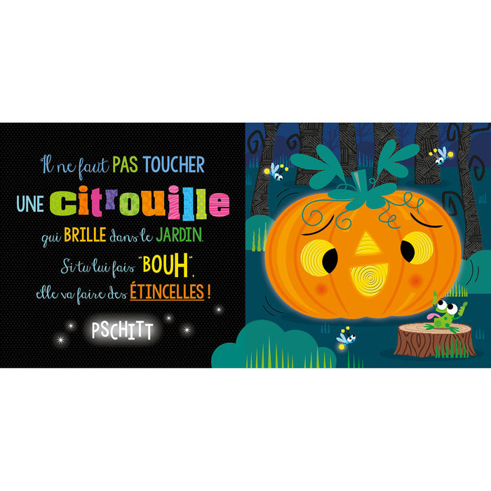 Il ne faut pas toucher un fantôme qui fait bouh