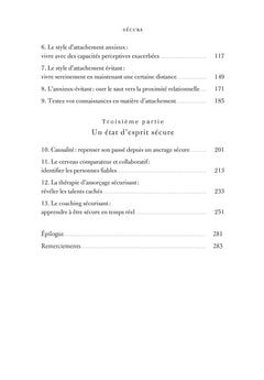 Sécure - Le guide révolutionnaire pour construire une vie émotionnellement stable et confiante