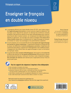Enseigner le français en double niveau CP-CE1 + Ressources numériques
