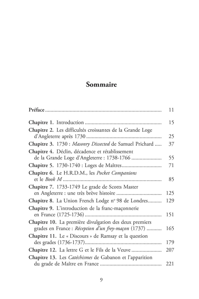 Les premiers hauts grades écossais - L'énigme des origines