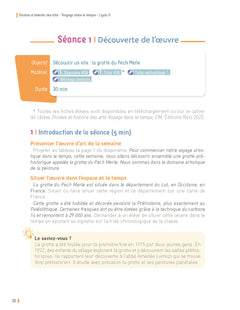 Dictées et histoire des arts CM - Voyage dans le temps - + ressources numériques