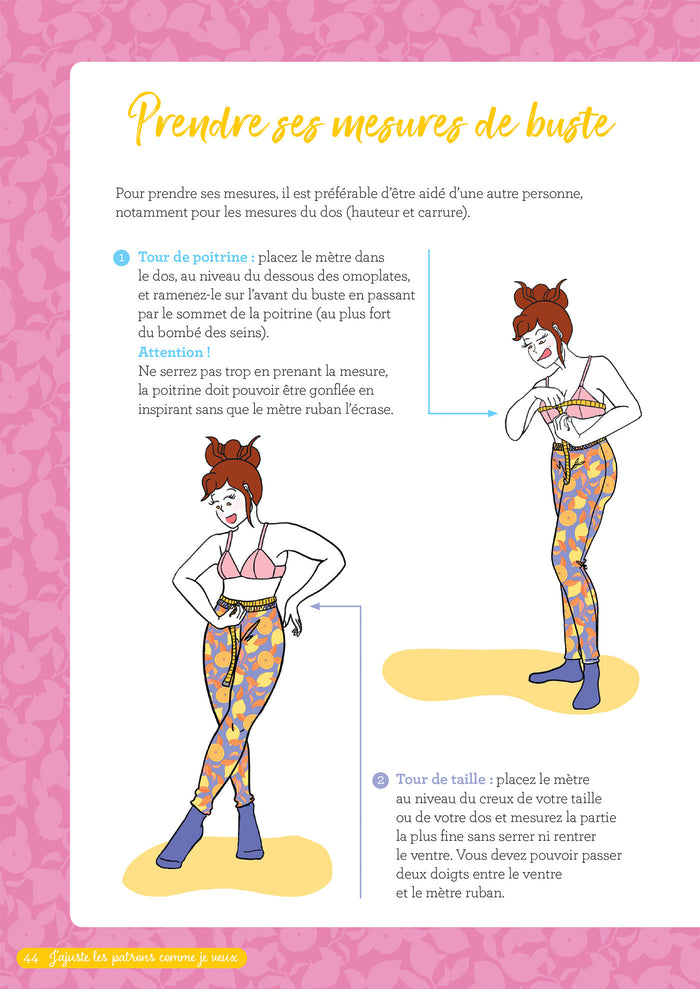 J'ajuste mes patrons comme je veux ! - Spécial Bustes et cols