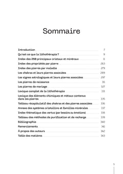 Le guide essentiel des pierres de santé - + 250 CRISTAUX & MINÉRAUX
