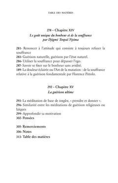 Sourire au-delà du souffrir