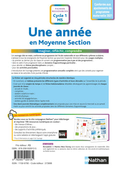 Une année en Moyenne Section