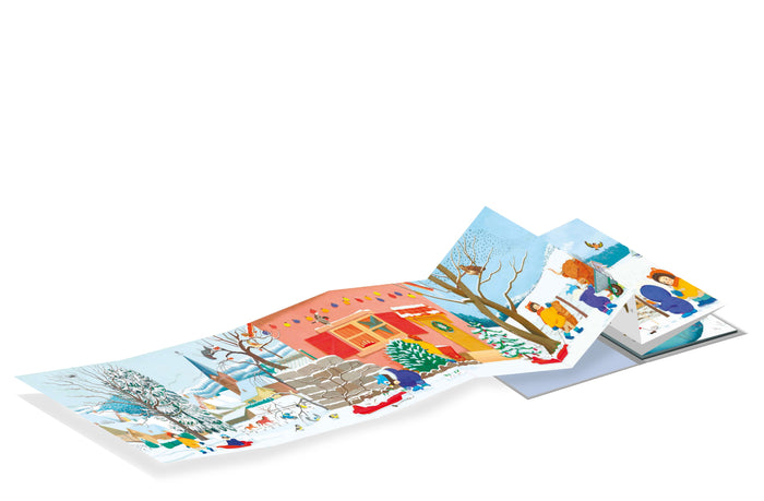 Coffret livres Leporello des 4 Saisons