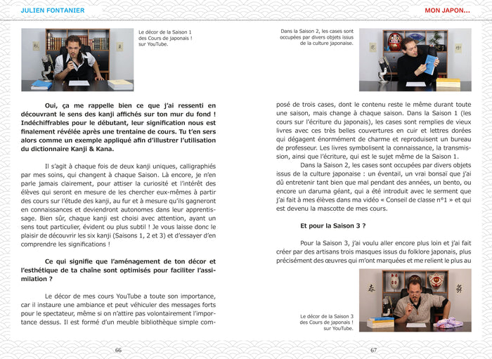 Mon Japon - Le Japon de Mitsu, Julien Fontanier, Jelly Peach et Zoey Vidéos